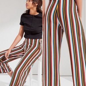 Urban Outfitters Rainbow Stripe Pants